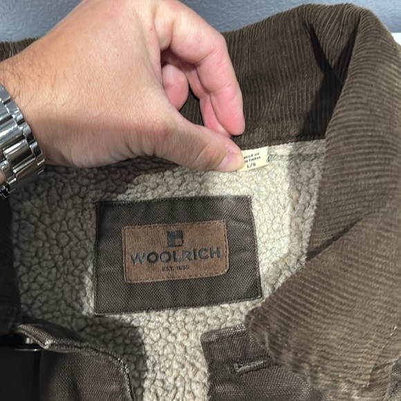 Vintage Woolrich Men's Dark Brown Jacket - Picture 1 of 9